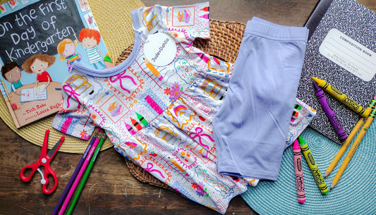 Crayon Cuties Peplum+Solid Bikers