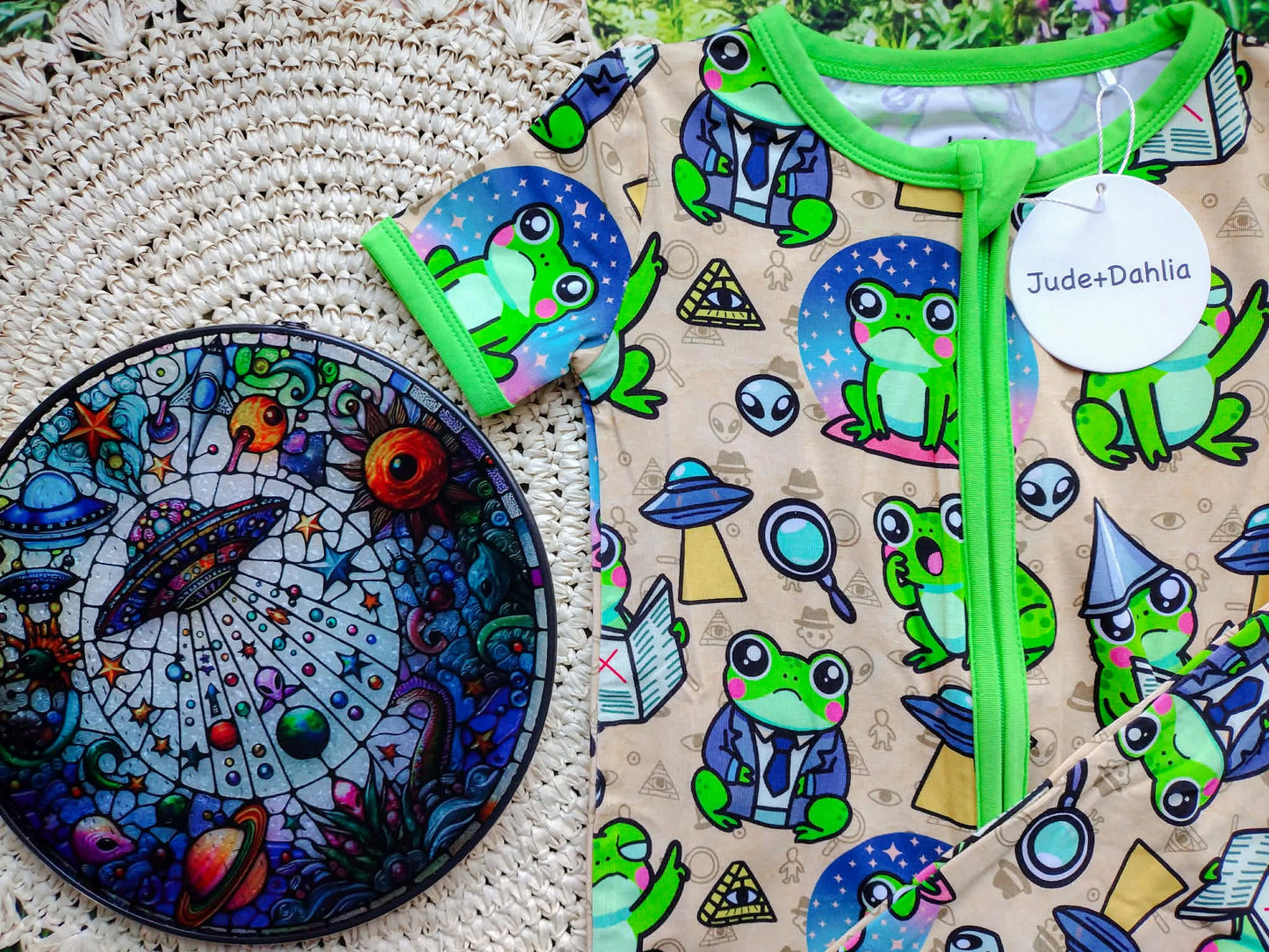 Brann Short Sleeve Zippered Romper