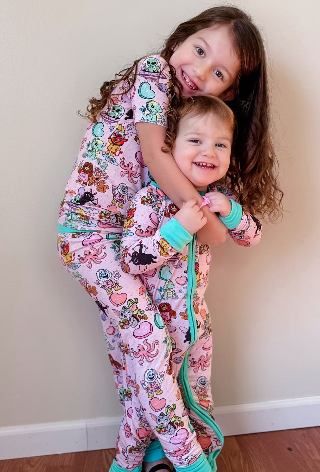 Cryptid Crush Zippered Romper