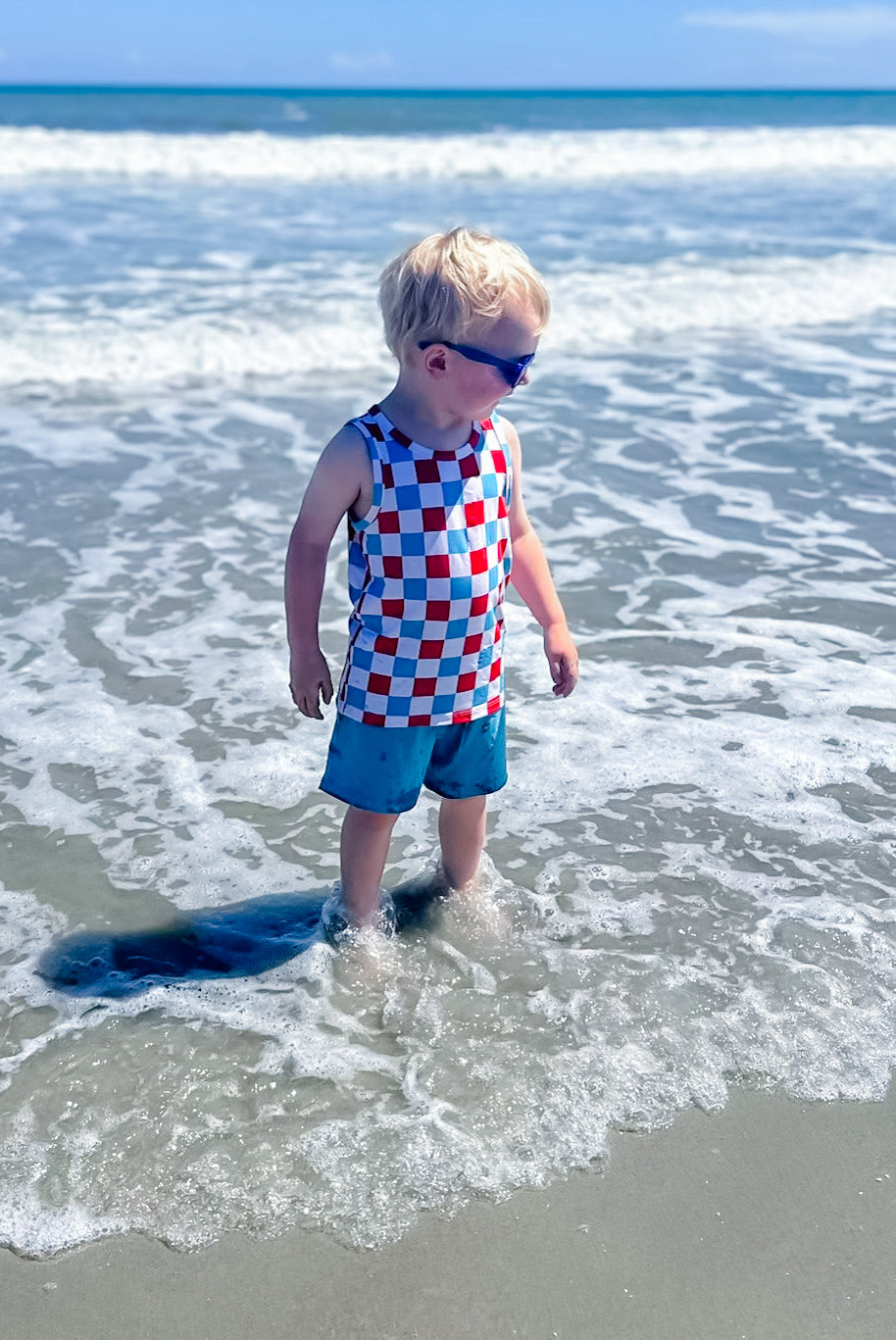 1776 Tank+Solid Shorts