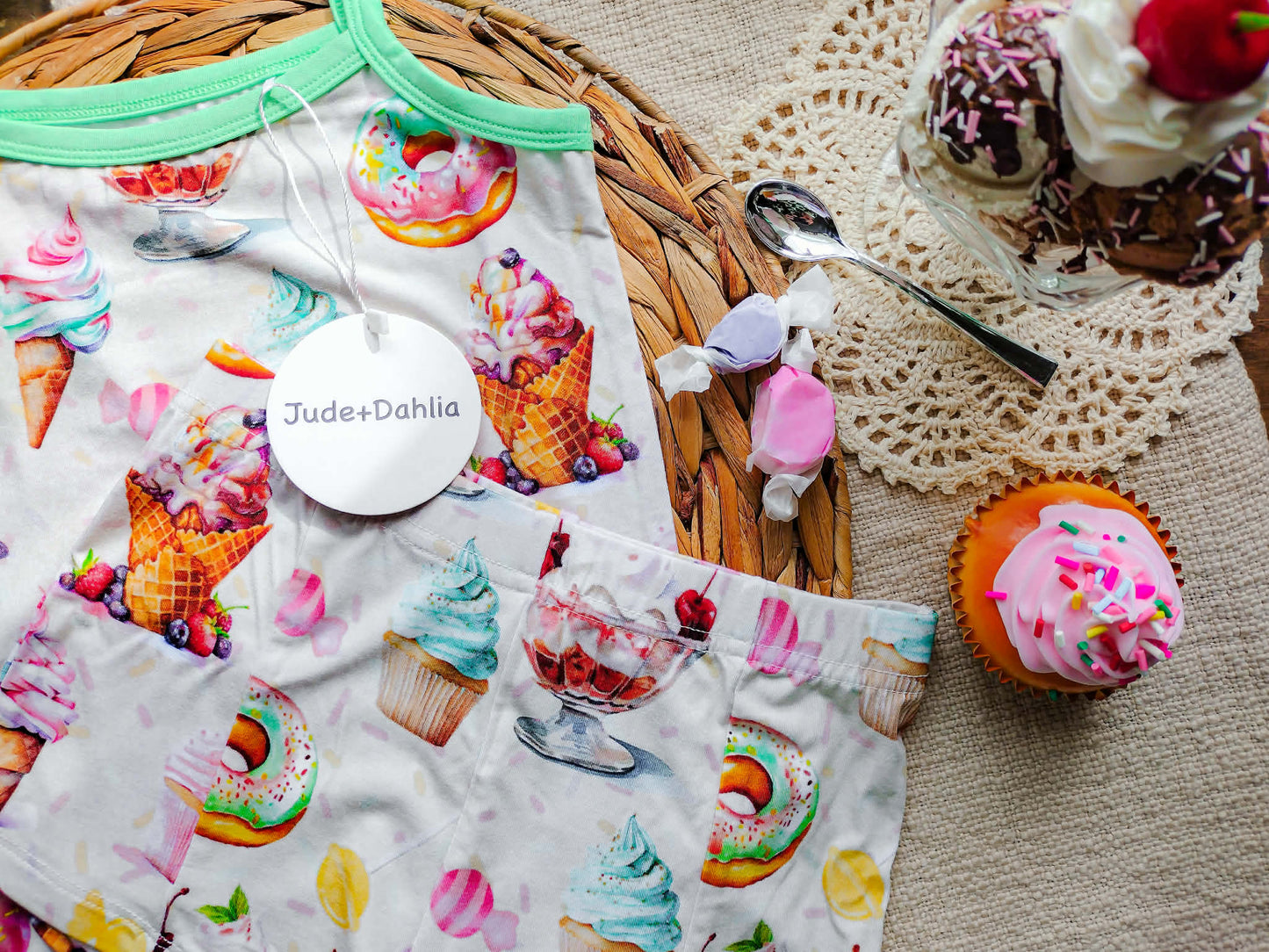 Dahlia’s Delights Cami+Shorts