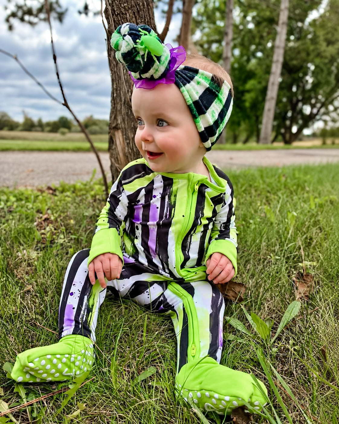 Showtime Zippered Romper