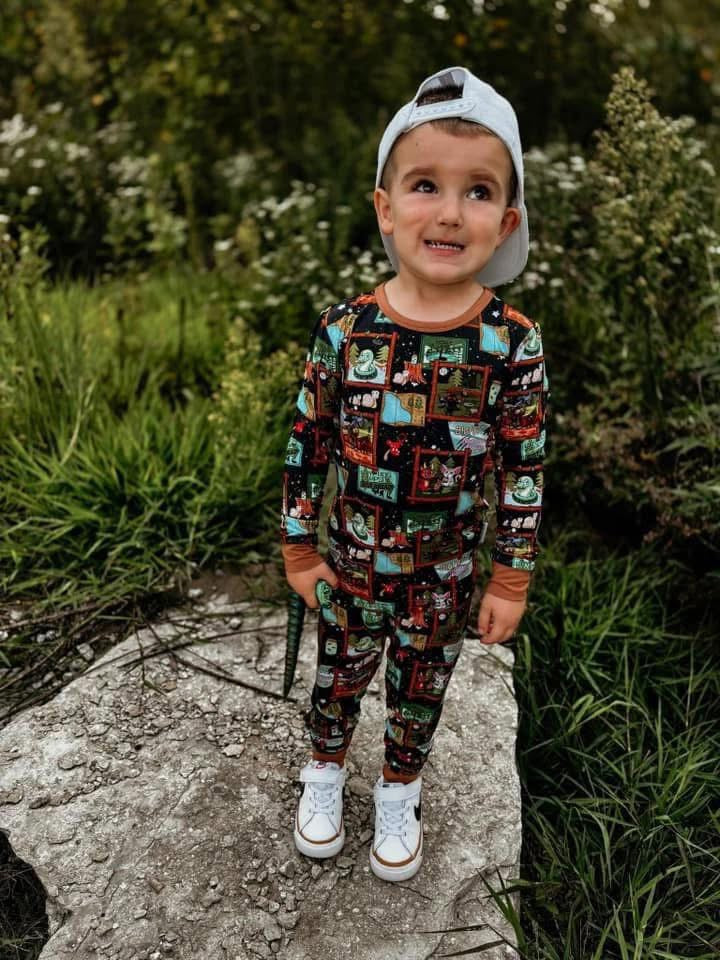 Camp Cryptids Two Piece PJs