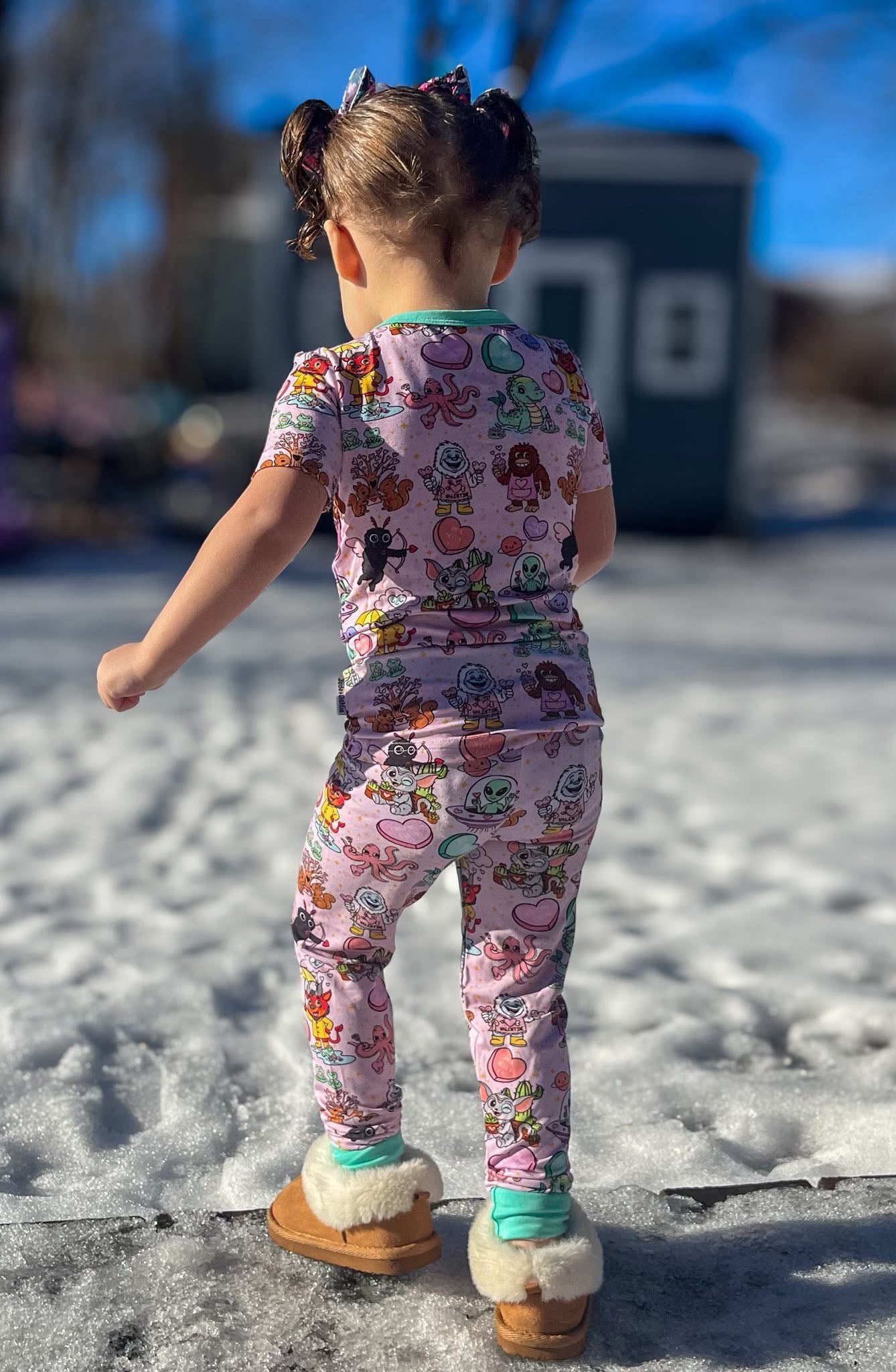 Cryptid Crush Two Piece PJs