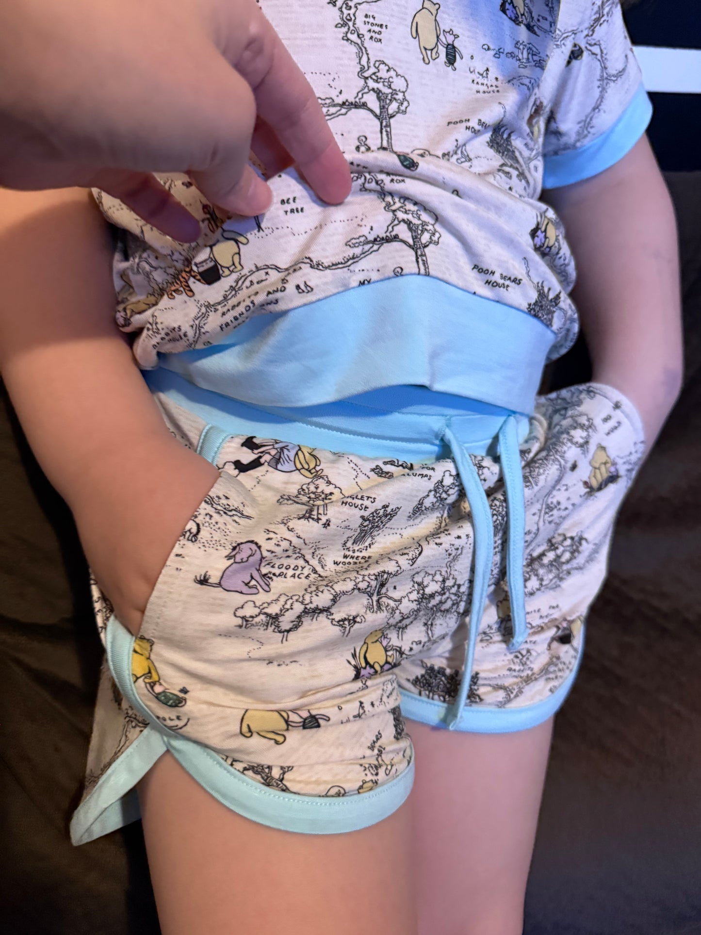 *PREORDER* Moonlit Tide Ribbed Tee+Dolphin Shorts