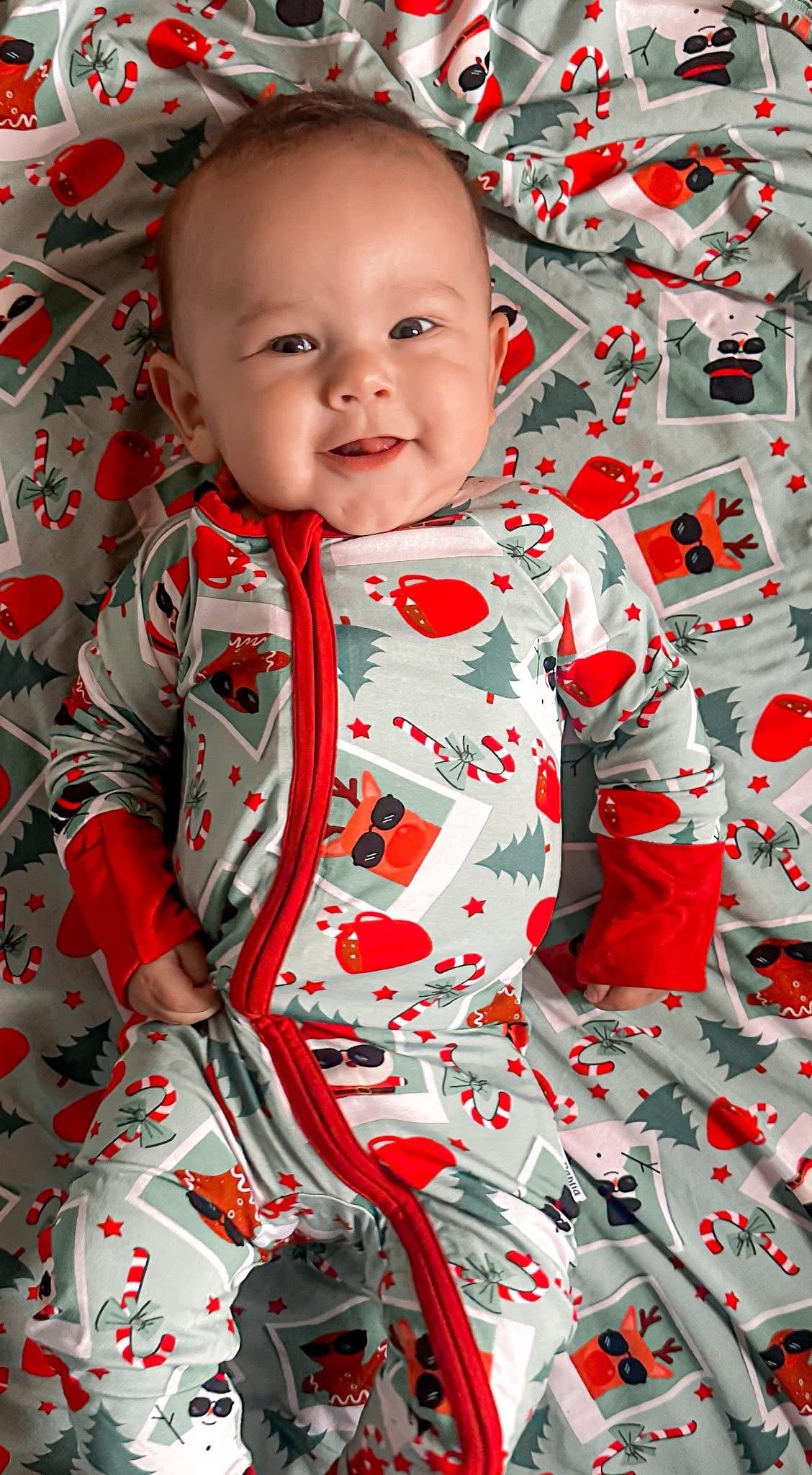 Sleigh All Day Zippered Romper