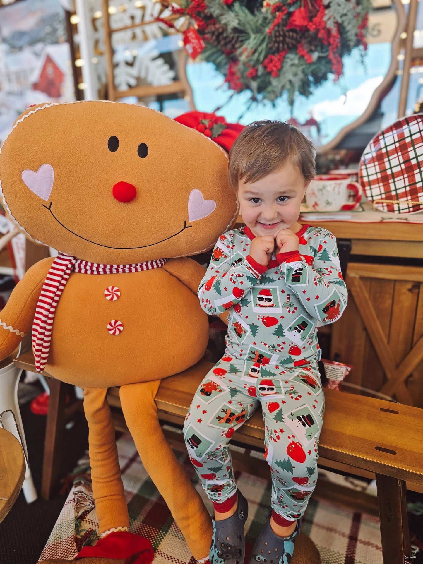 Sleigh All Day Two Piece PJs