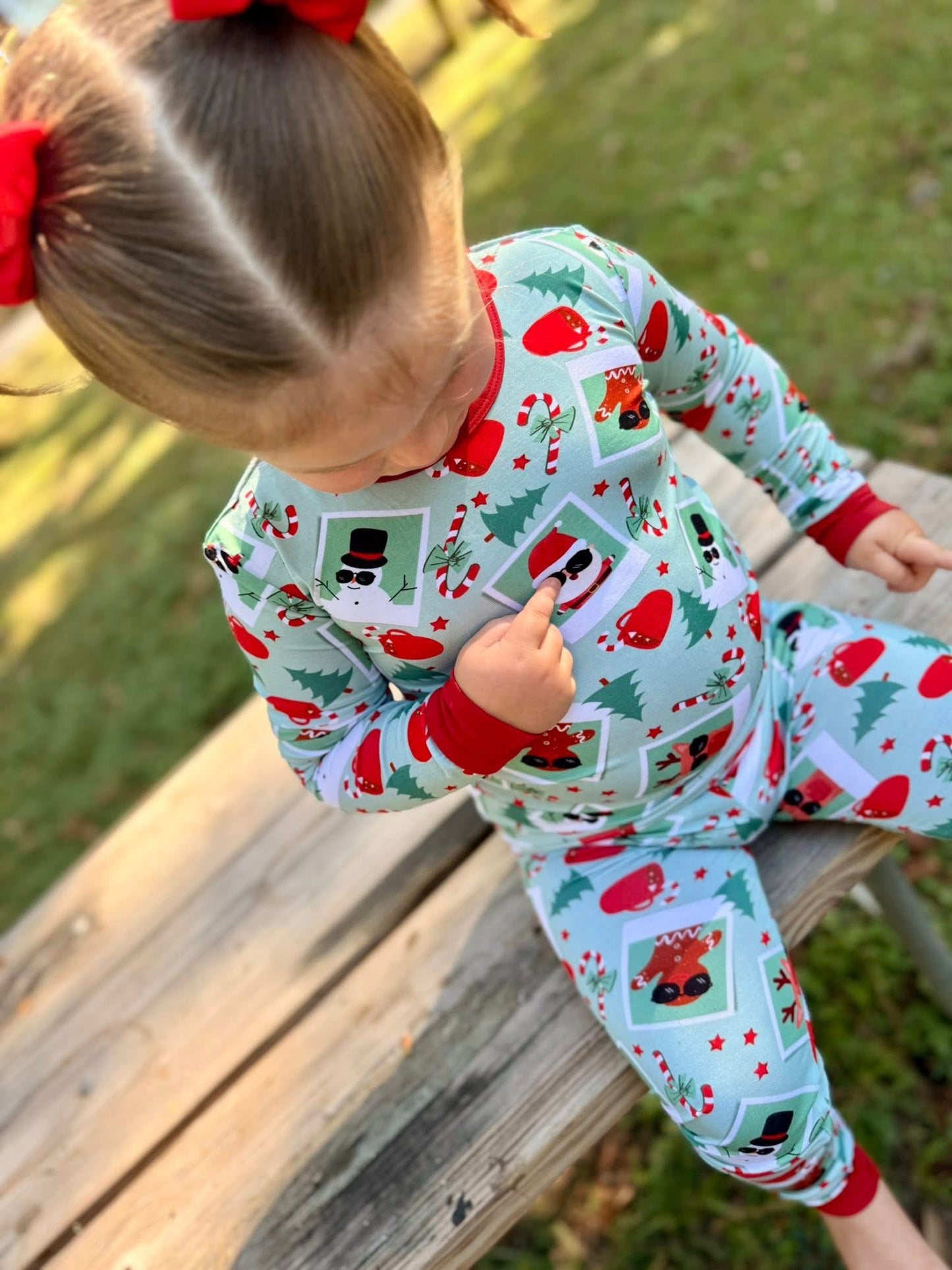 Sleigh All Day Two Piece PJs