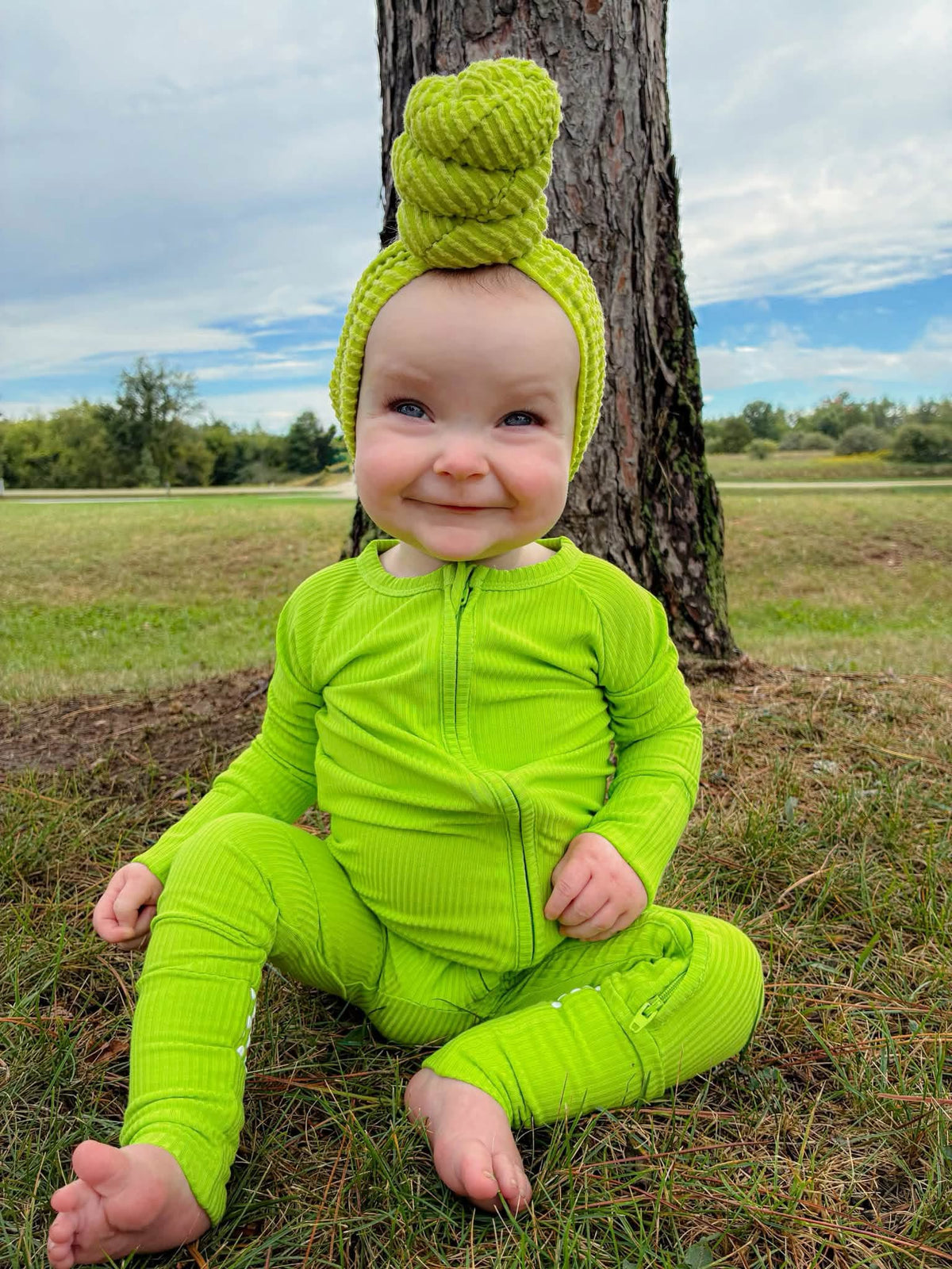 Cosmo Ribbed Zippered Romper