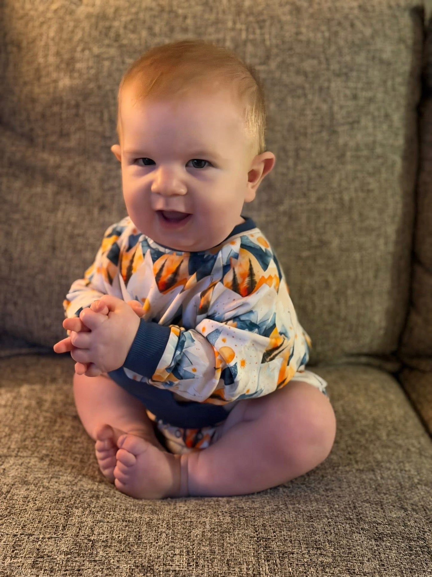 Vail Bamboo Terry Bubble Romper