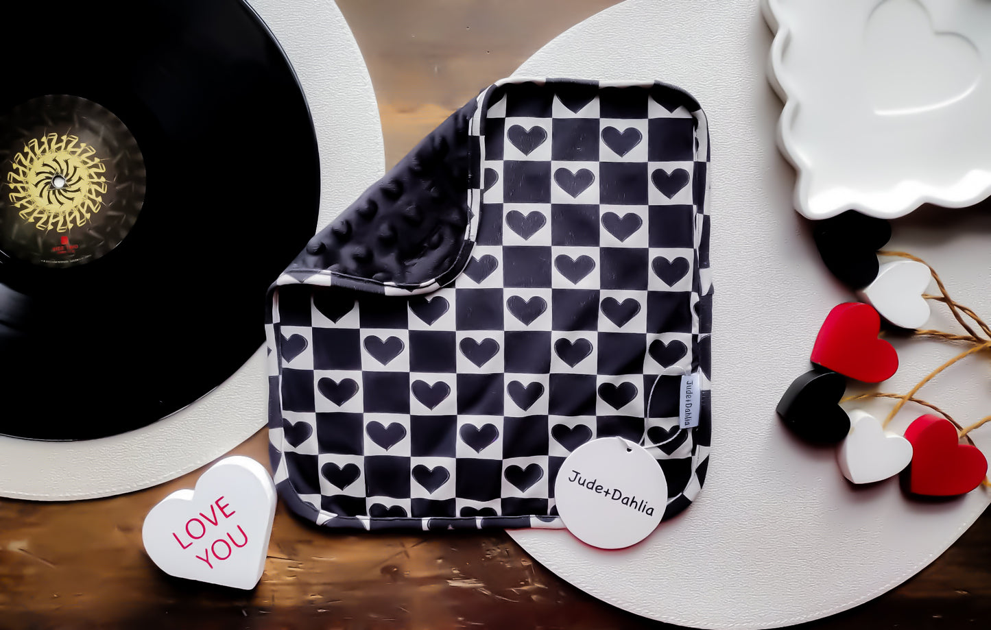 Rebel Hearts Paci Lovey