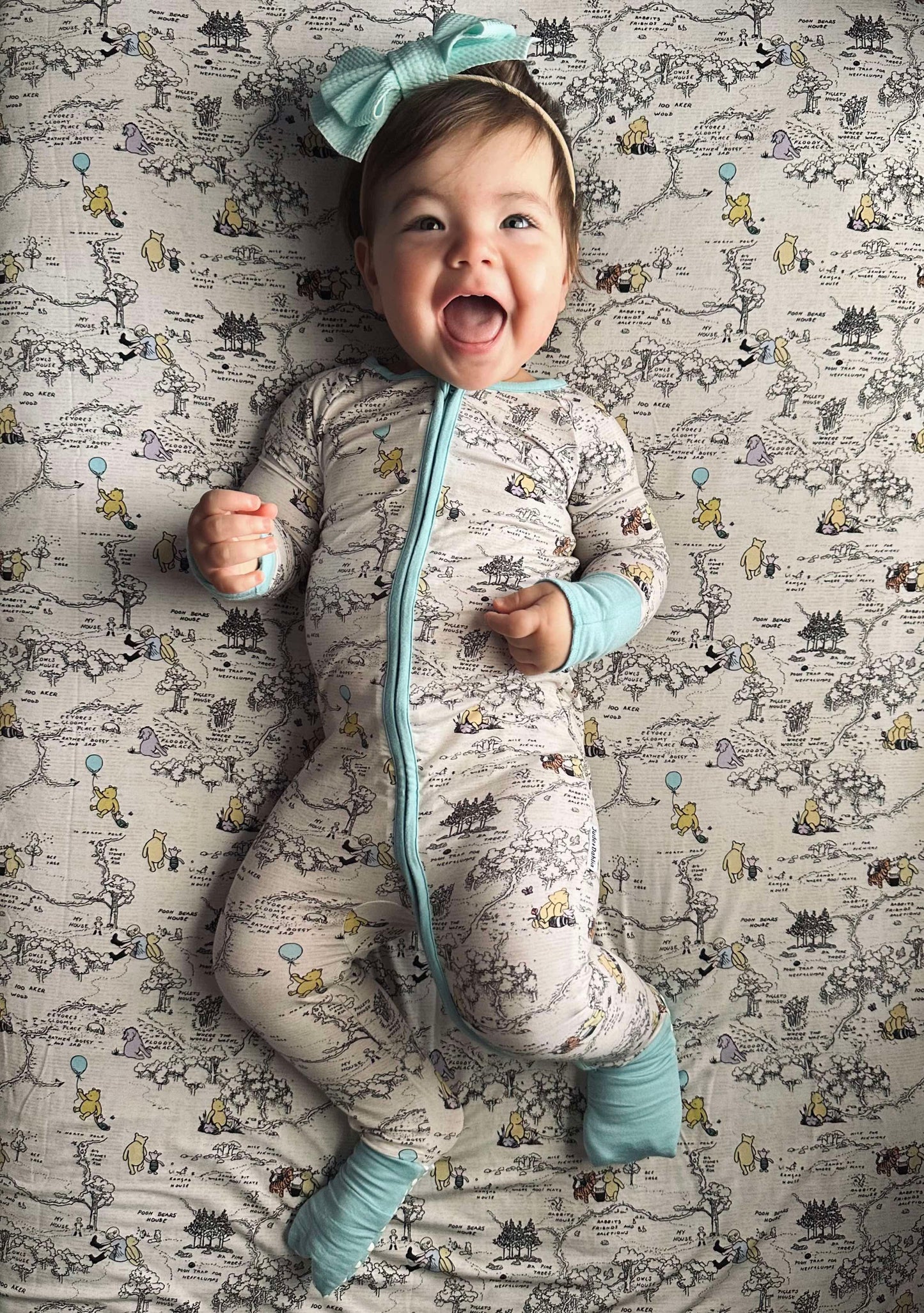 Hunny Trails Zippered Romper