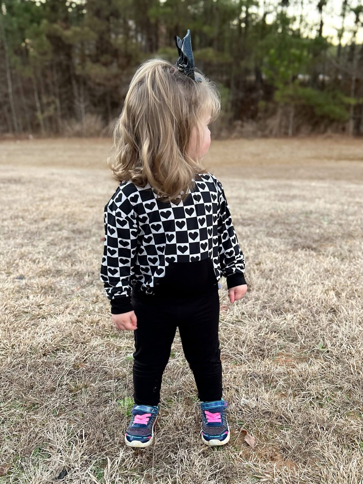 Rebel Hearts Bubble Romper