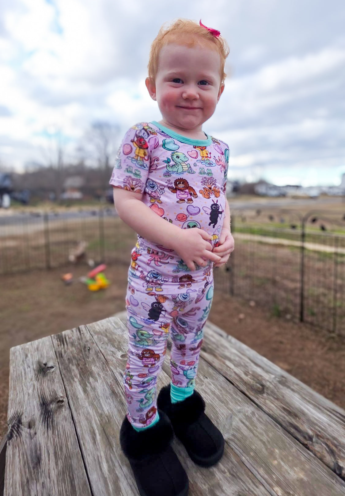 Cryptid Crush Two Piece PJs