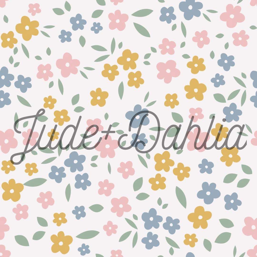 *PREORDER* Floral Haze Crib Sheet