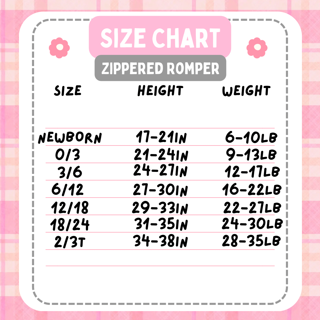 String Cheese Zippered Romper