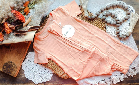 Dreamsicle Shortie Romper