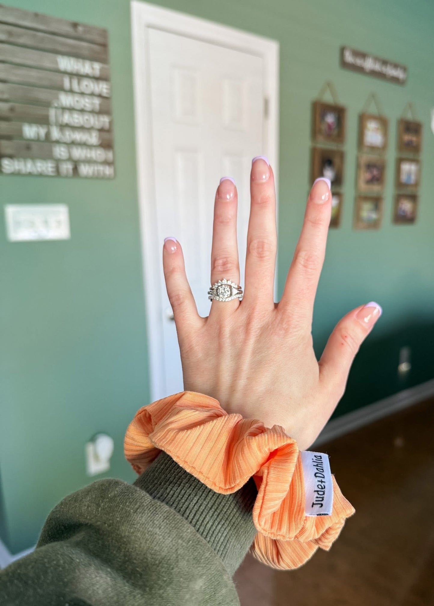Dreamsicle Scrunchy