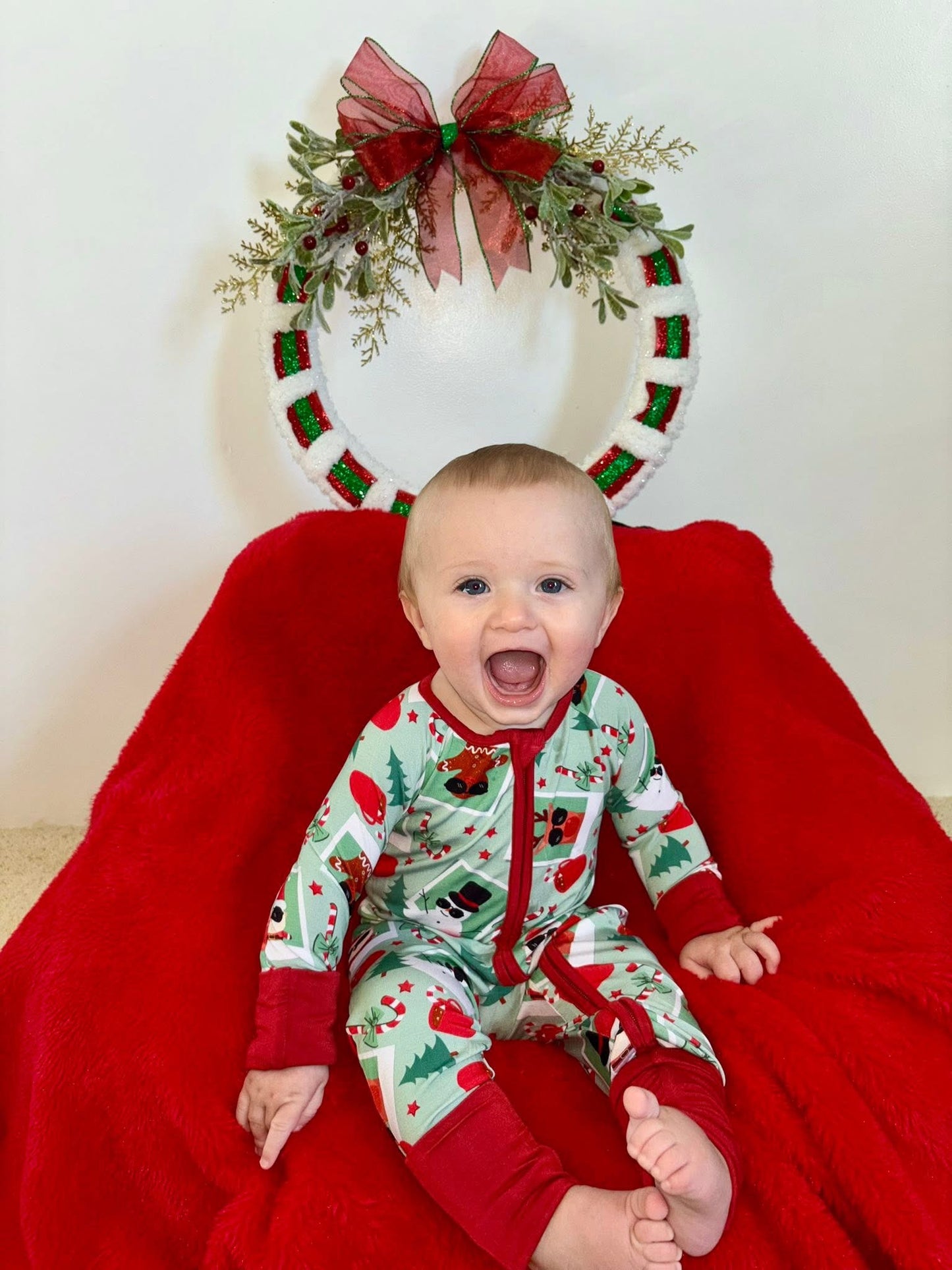 Sleigh All Day Zippered Romper