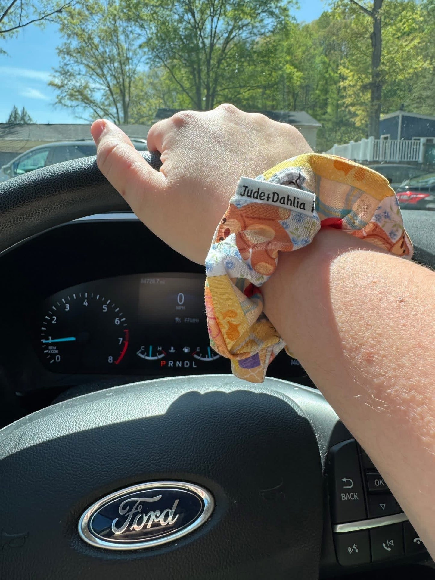 String Cheese Scrunchy
