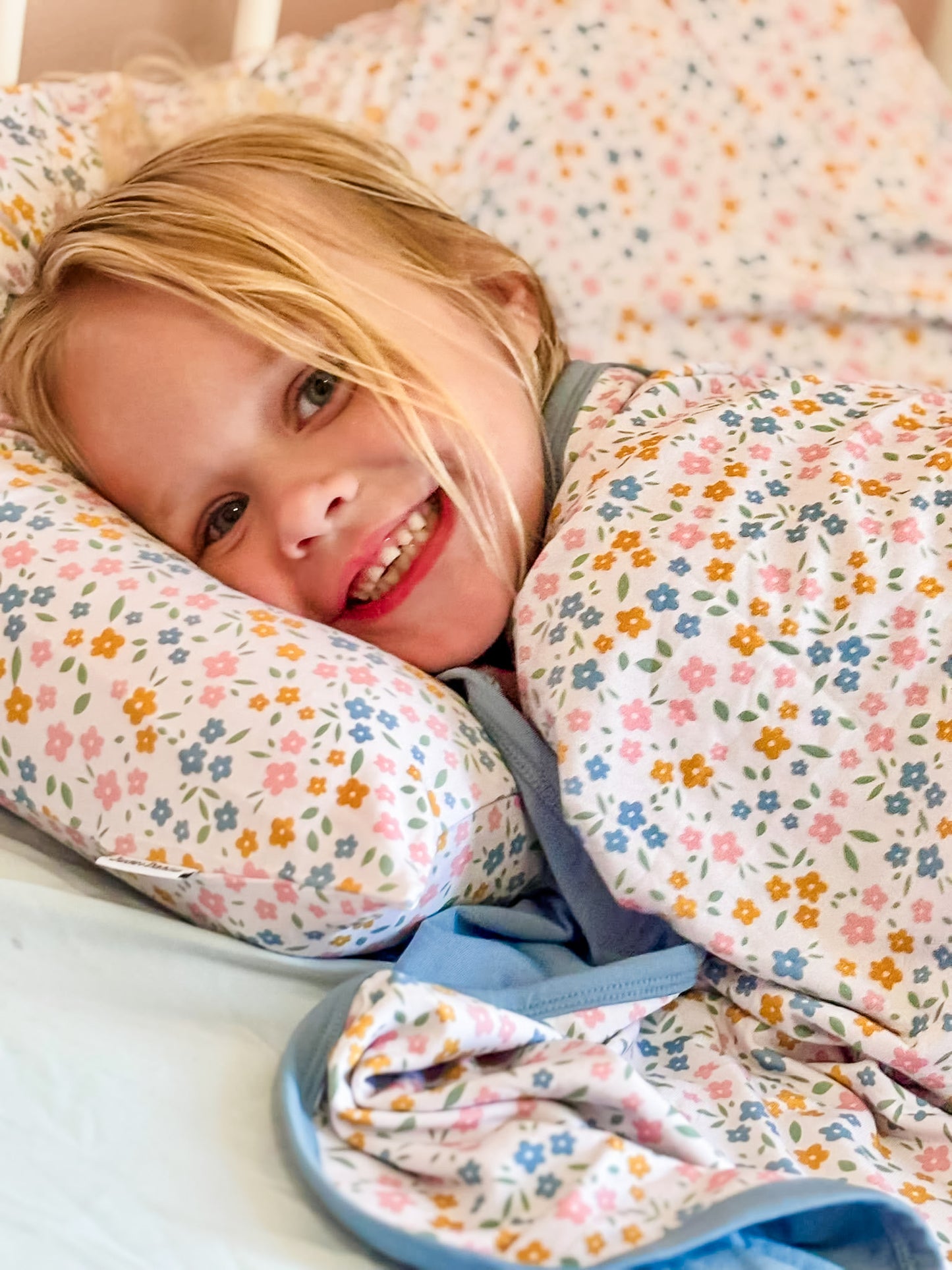 Floral Haze 50x50 Double Layer Blanket