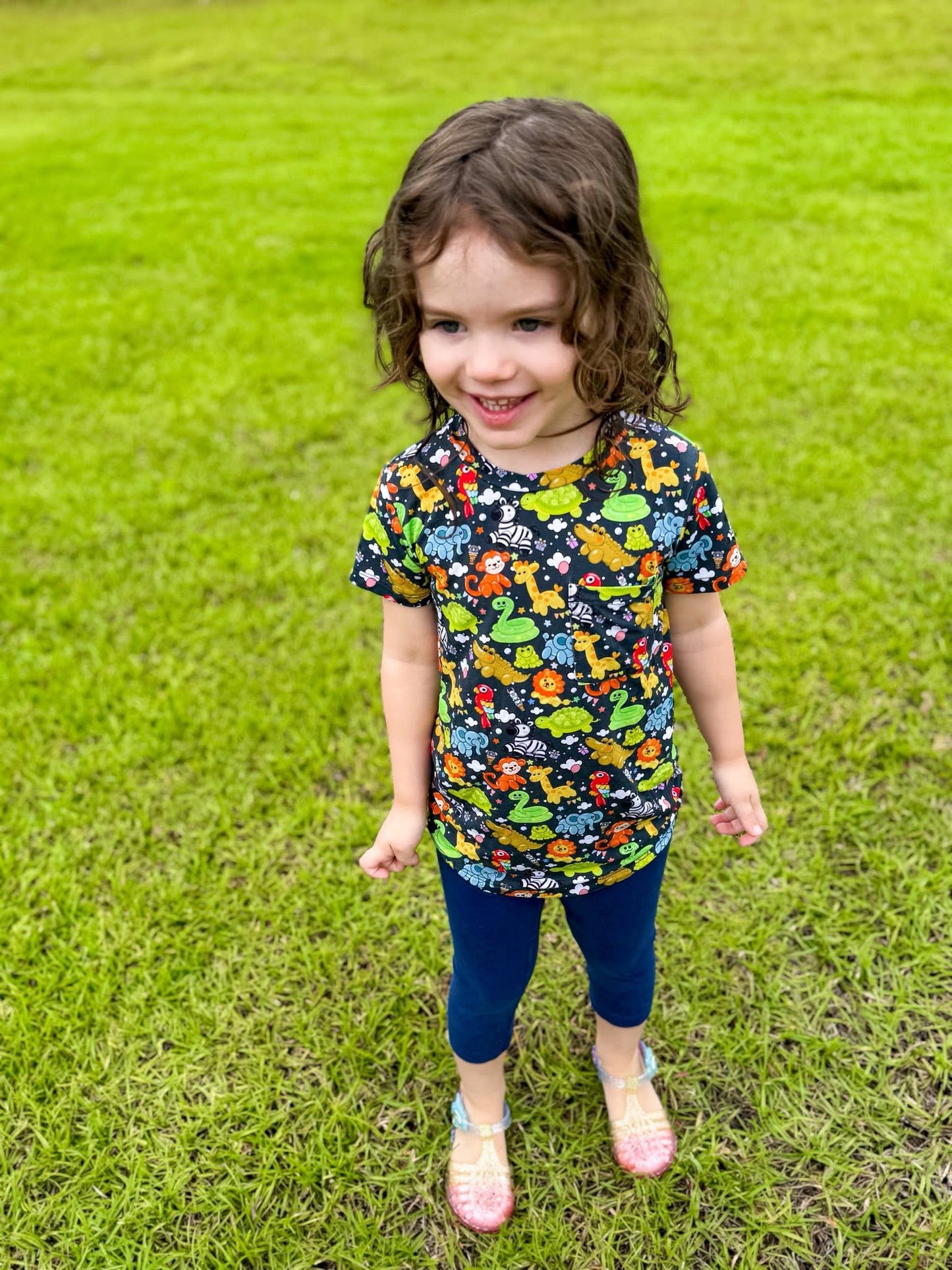 Safari Party Pocket Tee