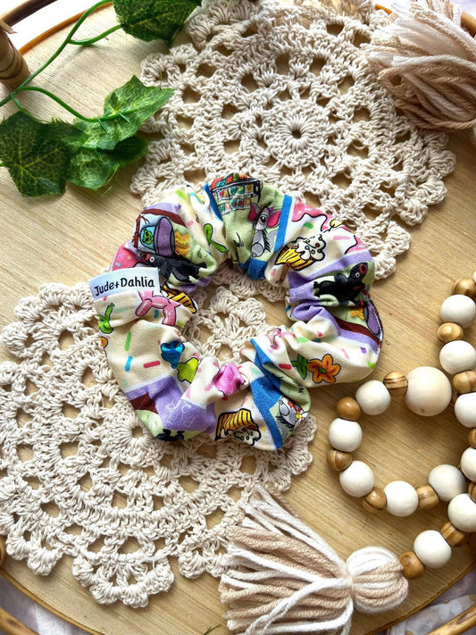 Cryptid Celebration Scrunchy