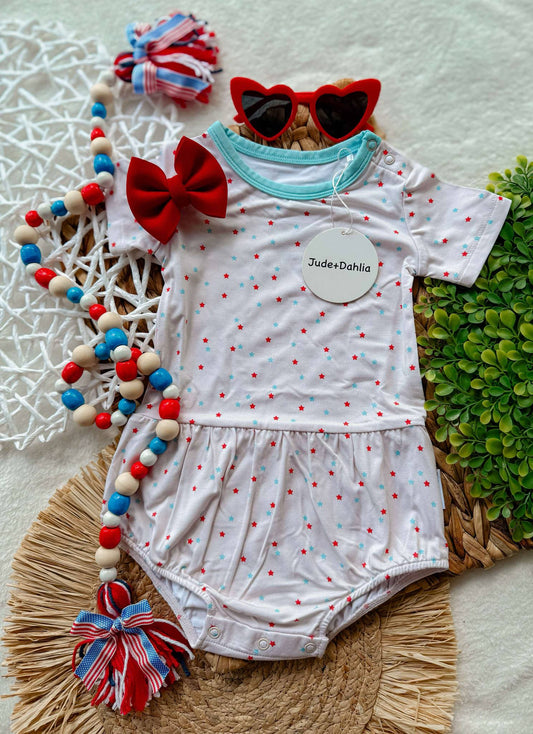 Oh My Stars Bubble Romper