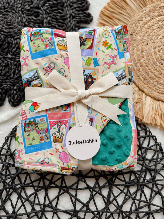 Cryptid Celebration Travel Blanket